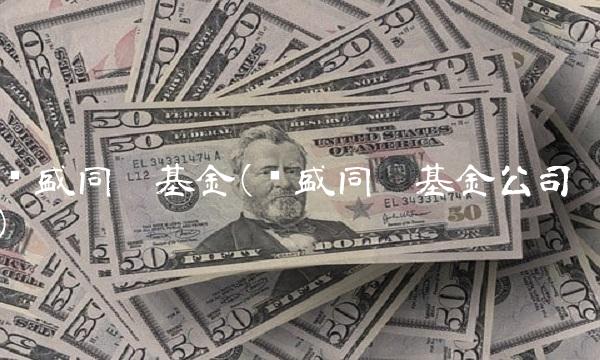 长盛同德基金(长盛同德基金公司)