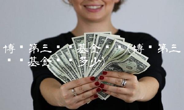 博时第三产业基金净值(博时第三产业基金净值多少) 博时第三产业基金净值(博时第三产业基金净值多少)