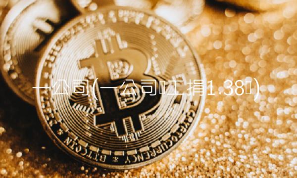 一公司(一公司员工捐1.38亿) 一公司(一公司员工捐1.38亿)