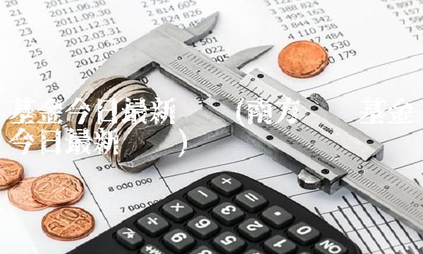 基金今日最新净值(南方兴润基金今日最新净值) 基金今日最新净值(南方兴润基金今日最新净值)
