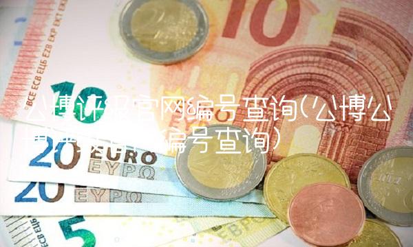 公博评级官网编号查询(公博公博评级官网编号查询)