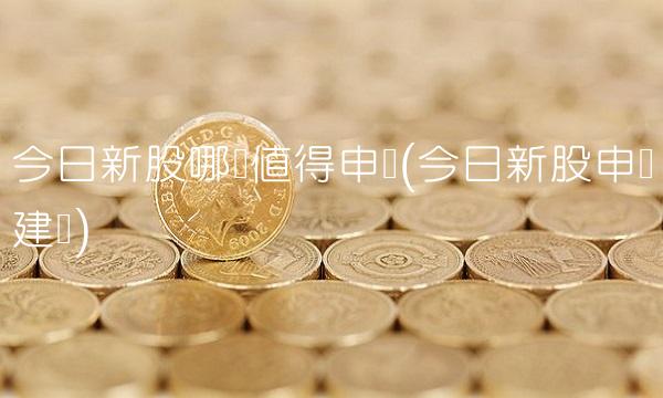 今日新股哪个值得申购(今日新股申购建议)