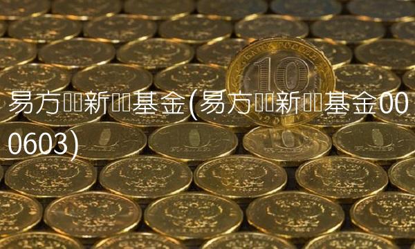 易方达创新驱动基金(易方达创新驱动基金000603) 易方达创新驱动基金(易方达创新驱动基金000603)