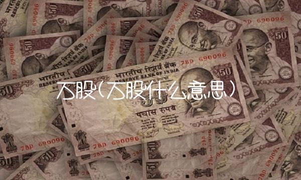 万股(万股什么意思) 万股(万股什么意思)
