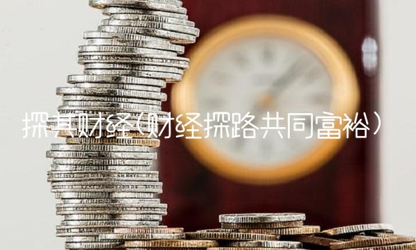 探其财经(财经探路共同富裕) 探其财经(财经探路共同富裕)