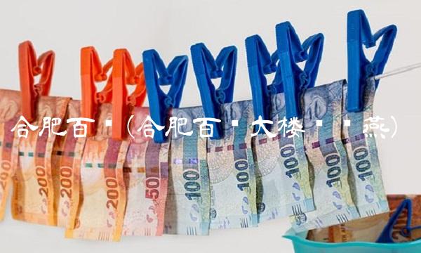 合肥百货(合肥百货大楼郑晓燕)