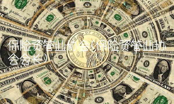 保险资管业协会(保险资管业协会会长)