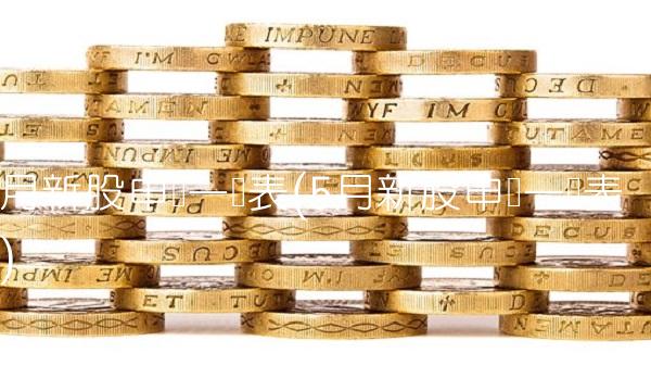 月新股申购一览表(5月新股申购一览表)