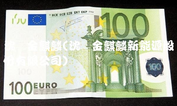 沈阳金麒麟(沈阳金麒麟新能源股份有限公司)