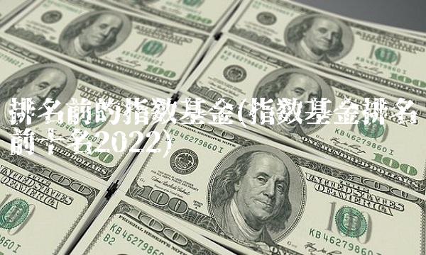 排名前的指数基金(指数基金排名前十名2022) 排名前的指数基金(指数基金排名前十名2022)