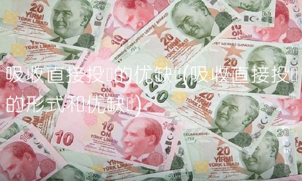 吸收直接投资的优缺点(吸收直接投资的形式和优缺点) 吸收直接投资的优缺点(吸收直接投资的形式和优缺点)