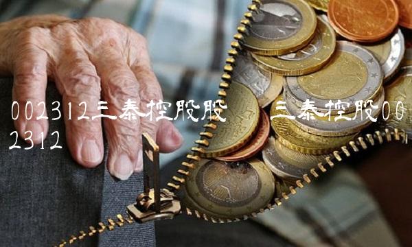 002312三泰控股股吧 三泰控股002312 002312三泰控股股吧 三泰控股002312