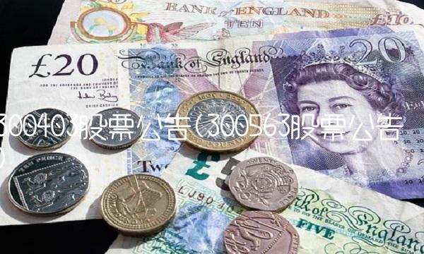 300403股票公告(300563股票公告) 300403股票公告(300563股票公告)