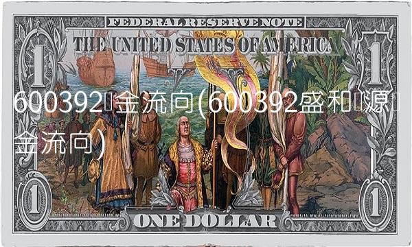 600392资金流向(600392盛和资源资金流向) 600392资金流向(600392盛和资源资金流向)