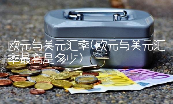 欧元与美元汇率(欧元与美元汇率最高是多少) 欧元与美元汇率(欧元与美元汇率最高是多少)