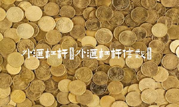 外汇杠杆(外汇杠杆倍数) 外汇杠杆(外汇杠杆倍数)