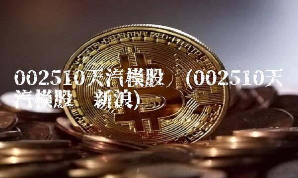 002510天汽模股吧(002510天汽模股吧新浪) 002510天汽模股吧(002510天汽模股吧新浪)