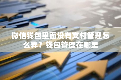 微信钱包里面没有支付管理怎么弄?钱包管理在哪里-第1张图片-ZBLOG 微信钱包里面没有支付管理怎么弄?钱包管理在哪里-第1张图片-ZBLOG