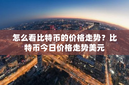 怎么看比特币的价格走势?比特币今日价格走势美元-第1张图片-ZBLOG 怎么看比特币的价格走势?比特币今日价格走势美元-第1张图片-ZBLOG