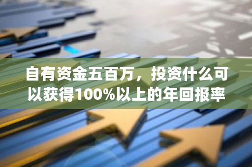 自有资金五百万，投资什么可以获得100%以上的年回报率？比特币看盘软件app-第1张图片-ZBLOG