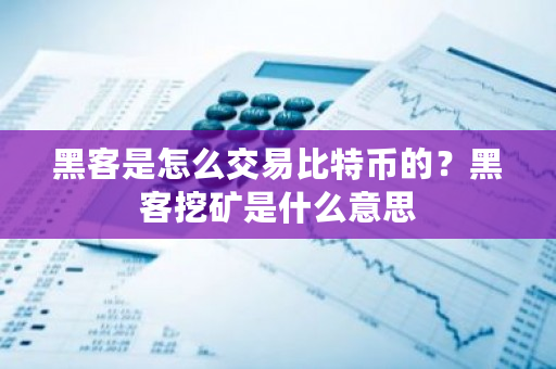 黑客是怎么交易比特币的？黑客挖矿是什么意思-第1张图片-ZBLOG