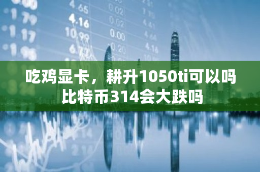 吃鸡显卡，耕升1050ti可以吗 比特币314会大跌吗
