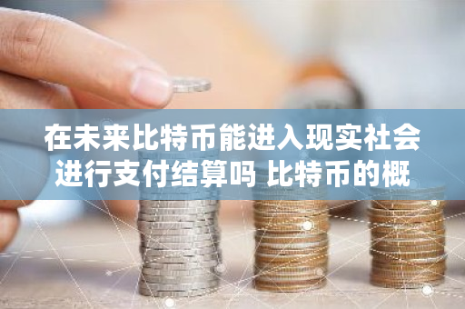 在未来比特币能进入现实社会进行支付结算吗 比特币的概况