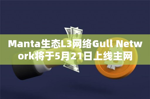 Manta生态L3网络Gull Network将于5月21日上线主网