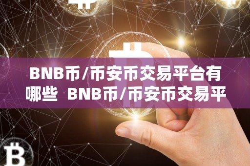 BNB币/币安币交易平台有哪些 BNB币/币安币交易平台有哪些?了解币安币(BNB)的交易平台选择 BNB币/币安币交易平台有哪些 BNB币/币安币交易平台有哪些?了解币安币(BNB)的交易平台选择