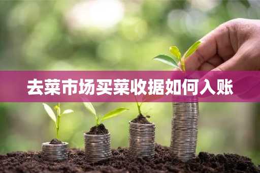 去菜市场买菜收据如何入账