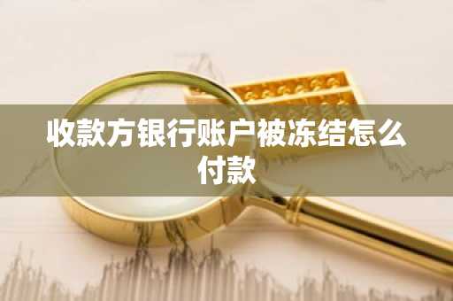 收款方银行账户被冻结怎么付款