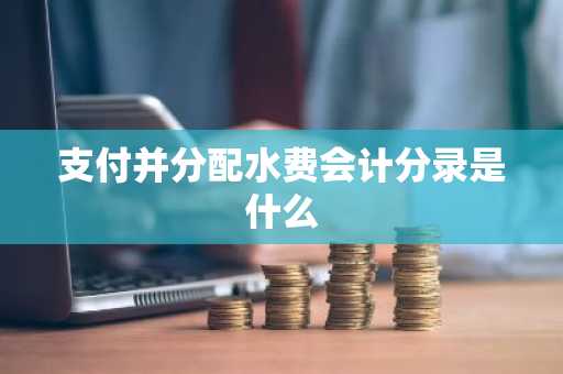 支付并分配水费会计分录是什么