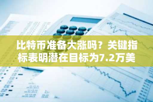 比特币准备大涨吗？关键指标表明潜在目标为7.2万美元