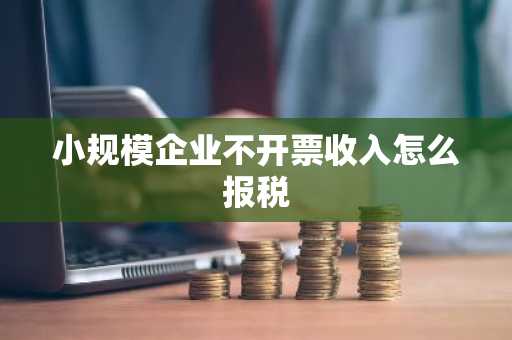 小规模企业不开票收入怎么报税