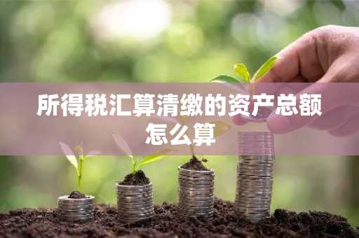 所得税汇算清缴的资产总额怎么算