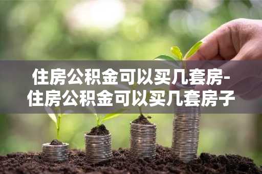 住房公积金可以买几套房-住房公积金可以买几套房子