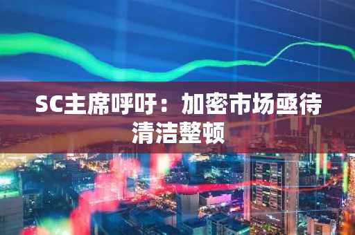 SC主席呼吁：加密市场亟待清洁整顿