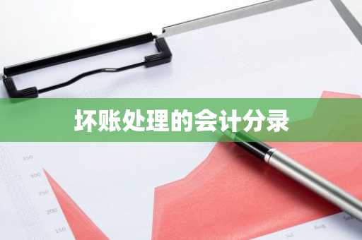 坏账处理的会计分录