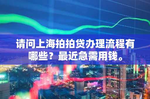 请问上海拍拍贷办理流程有哪些？最近急需用钱。