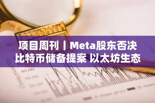项目周刊丨Meta股东否决比特币储备提案 以太坊生态代币表现亮眼