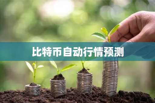 比特币自动行情预测