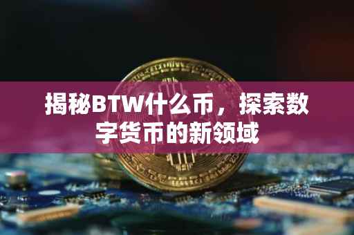 揭秘BTW什么币，探索数字货币的新领域