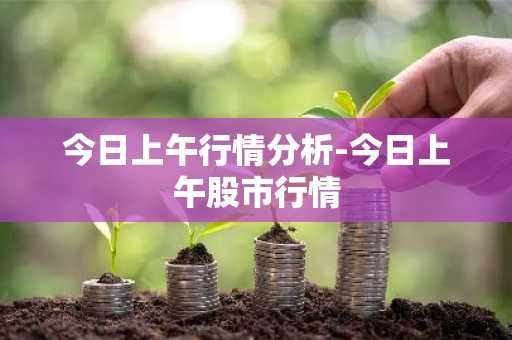 今日上午行情分析-今日上午股市行情