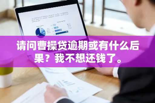 请问曹操贷逾期或有什么后果？我不想还钱了。