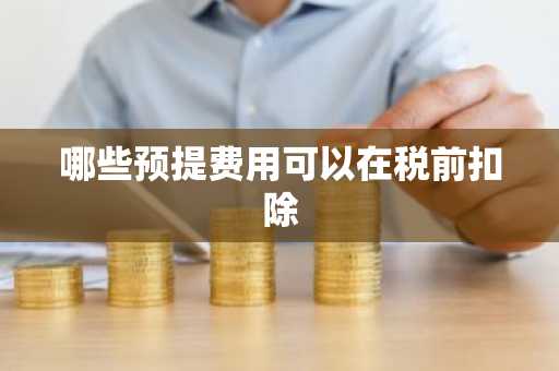 哪些预提费用可以在税前扣除