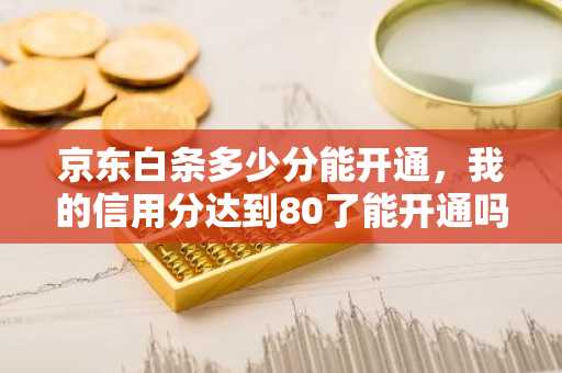 京东白条多少分能开通，我的信用分达到80了能开通吗？
