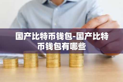 国产比特币钱包-国产比特币钱包有哪些