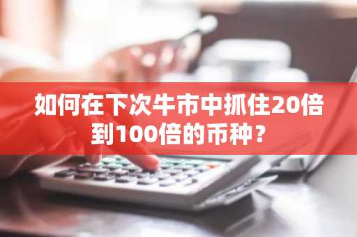 如何在下次牛市中抓住20倍到100倍的币种？