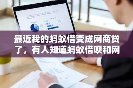 最近我的蚂蚁借变成网商贷了，有人知道蚂蚁借呗和网商贷的区别是什么吗？