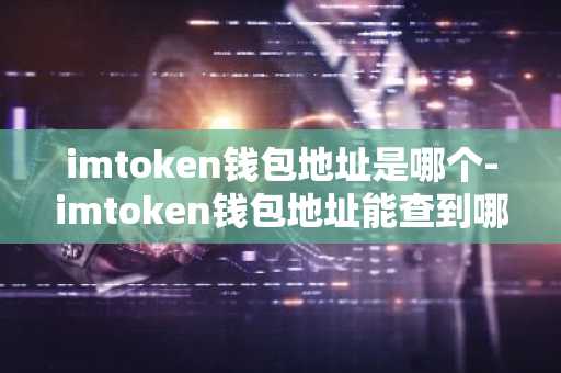 imtoken钱包地址是哪个-imtoken钱包地址能查到哪个人吗